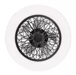 5419 Lampa sufitowa Adonias ind Fan LED 35W black D48