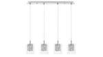 3116 Lampa wisząca Duchess G9 4XMAX40W chrome