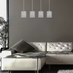 3116 Lampa wisząca Duchess G9 4XMAX40W chrome