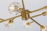 5395 Lampa wisząca Kassia G9 / 9xmax. 5W złota