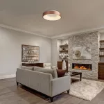 5053 Plafon Carmella Led / 50 W złoty/biały IP20 230V, 50Hz