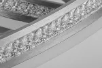 2230 Lampa wisząca Avalon LED 75W br alum D60cm