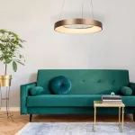 5055 Lampa wisząca Carmella Led / 80W złoty/ biały, IP20 230V, 50Hz