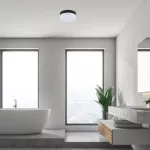 75026 Gaelo lampa łazienkowa czarna LED 18W barwa światła neutralna IP44 G