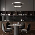72260 Grete lampa wisząca czarna LED 100W barwa światła ciepła IP20 G