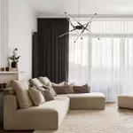72237 Henli lampa wisząca czarna LED 30W barwa światła ciepła IP20 G