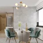 71082 Kiara lampa sufitowa złota E27 4x MAX 35W IP20