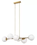 72249 Kiara lampa wisząca złota E27 6x MAX 35W IP20