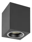 71163 Kobald reflektor sufitowy czarna GU10 1x MAX 25W IP20
