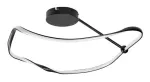 71094 Mirossi lampa sufitowa czarna LED 38W barwa światła neutralna IP20 G