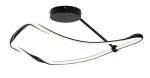 71094 Mirossi lampa sufitowa czarna LED 38W barwa światła neutralna IP20 G