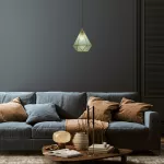 72244 Norah lampa wisząca złota E14 1x MAX 40W IP20