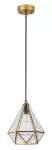 72245 Norah lampa wisząca złota E14 1x MAX 40W IP20