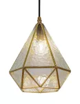 72245 Norah lampa wisząca złota E14 1x MAX 40W IP20