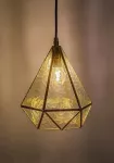 72245 Norah lampa wisząca złota E14 1x MAX 40W IP20