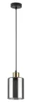 72248 Perez lampa wisząca matowa czarna E27 1x MAX 40W IP20