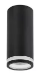73030 Senobia lampa sufitowa czarna GU10 1x MAX 35W IP20
