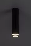 73031 Senobia lampa sufitowa czarna GU10 1x MAX 35W IP20