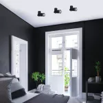 73032 Senobia lampa sufitowa czarna GU10 1x MAX 35W IP20