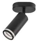 73033 Senobia spot sufitowy czarna GU10 1x MAX 35W IP20