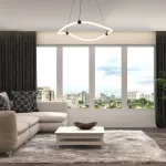 72253 Serena lampa wisząca czarna LED 34W barwa światła neutralna IP20 F