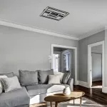 71071 Sidona lampa sufitowa czarna LED 48W barwa światła ciepła IP20 G