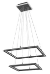 72243 Sidona lampa wisząca czarna LED 48W barwa światła ciepła IP20 G