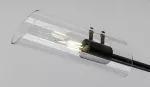 75028 Teodoro lampa łazienkowa czarna E14 2x MAX 12W IP44