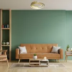 71288 Holize Lampa sufitowa LED złota IP20 50W K4000