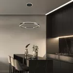 72229 Sindri Lampa wisząca LED czarna IP20 45W K3000, 4000