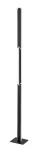 74195 Sindri Lampa podłogowa LED czarna IP20 33W K3000, 4000