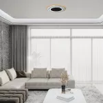 71316 Taneli2 czerna/chrom LED 56W G K 3000,4000,6000