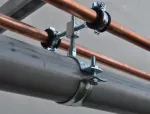 HD NI Klamra do rur do wysokich obciążeń, ppoż/spryskiwacze, EG, 15–19 mm OD, 3/8" rury, 10 DN, M8, M10 Pręta