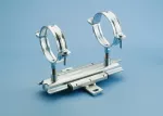 HD NI Klamra do rur do wysokich obciążeń, ppoż/spryskiwacze, EG, 20–24 mm OD, 1/2" rury, 15 DN, M8, M10 Pręta