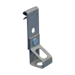 J-TI/T Klips pręta do płatwi C, Stal sprężysta, M6 Otworu, Gwintowany, 1,5–4 mm Kołnierz