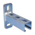 Wspornik profilu strut typu A, perforowany, stal, HD, 2,5mmx750mmx41mmx41mm