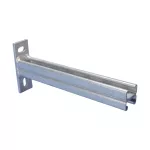 Wspornik profilu strut typu CC, perforowany, HD, 300 mm x 41 mm x 41 mm x 2,5 mm