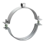 nVent CADDY Macrofix Plus NI EZ z łatwym zamknięciem, 1/2" rury, 15 DN, 20–21,3 mm OD, M10 Pręta