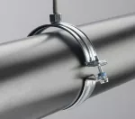 nVent CADDY Macrofix Plus NI EZ z łatwym zamknięciem, 3/4" rury, 20 DN, 25–26,9 mm OD, M10 Pręta