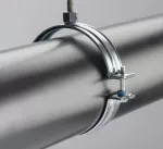 nVent CADDY Macrofix Plus NI EZ z łatwym zamknięciem, 2 1/2" rury, 65 DN, 75–76,1 mm OD, M10 Pręta