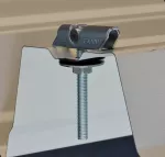 MTVB Przełącznik grawitacyjny z podkładką gumową, M8 Pręta, 200 mm