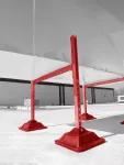 Podstawa słupów ramy H nVent CADDY Pyramid, Gąbka