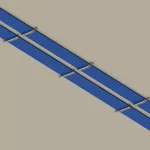 Metalowy zacisk do przewodów, 16 kabli, 7,1 mm Otworu