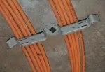 Metalowy Zacisk do Przewodów, przeciwpożarowy, 16 kabli
