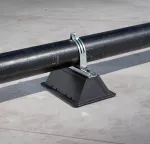 Podpora z profilem strut nVent CADDY Pyramid ST, 254 mm x 163 mm