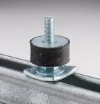SBFF Izolator ściskania wewnętrzny-wewnętrzny, 40 mm Średnica, M8 Pręta