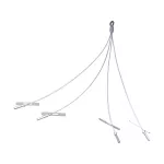 nVent CADDY Speed Link z poczwórnym Toggle w wersji z oczkiem, 1,5 mm Linki, 0,25 m Długość Y