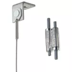 nVent CADDY Speed Link SLK z łącznikiem kątowym, 1,5 mm Linki, 1 m Długość