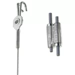 nVent CADDY Speed Link SLK z DECKING hakiem, 1,5 mm Linki, 1 m Długość
