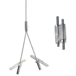 nVent CADDY Speed Link SLK w odmianie Y Toggle, 1,5 mm Linki, 3 m Długość, 0,3 m Długość Y
